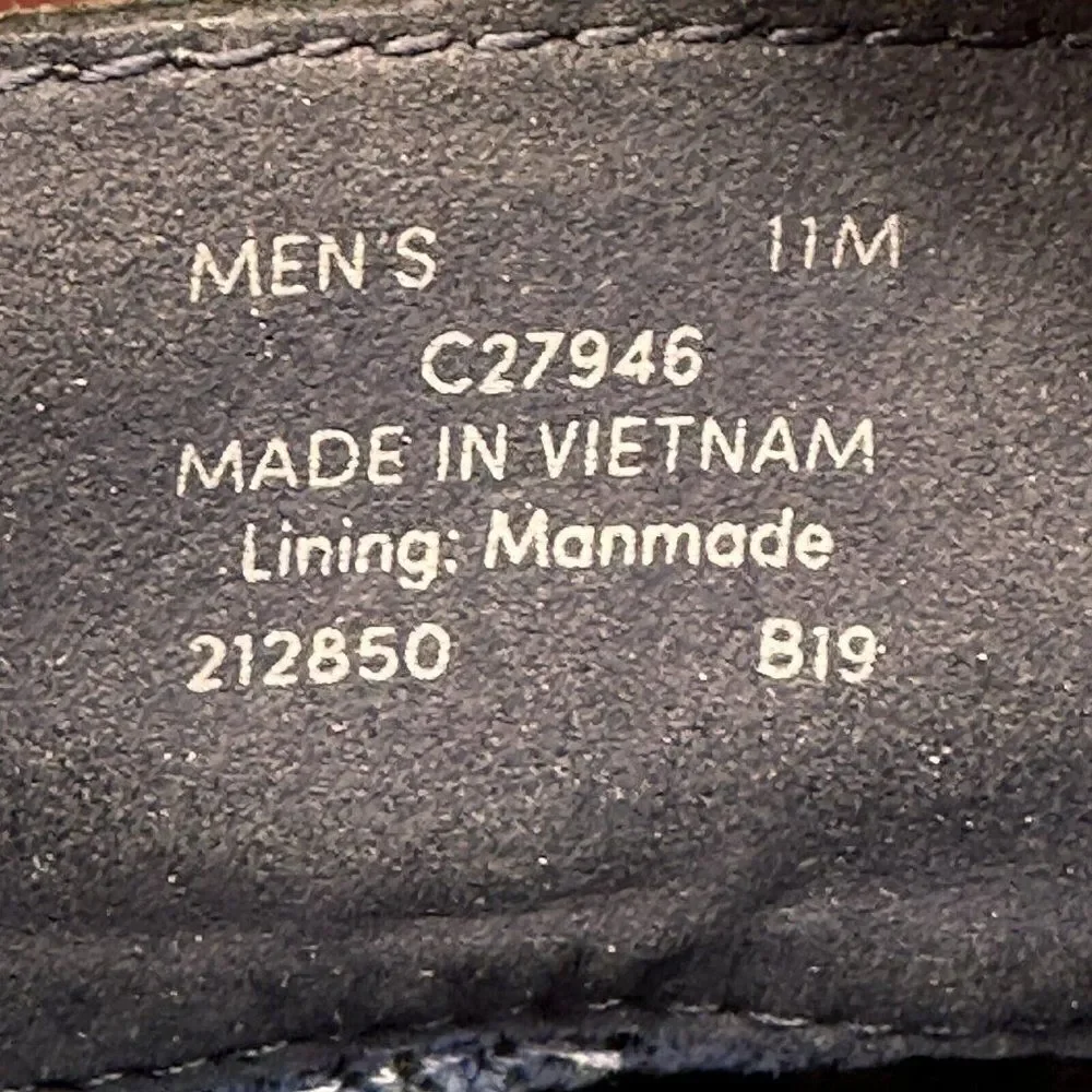 Cole Haan 2.ZeroGrand Mens Size 11‎ (M) Wingtip Oxford Marine Blue Casual Shoes